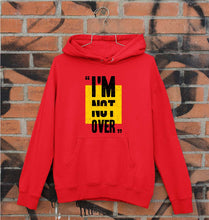 Load image into Gallery viewer, I&#39;M Not Over Unisex Hoodie for Men/Women-S(40 Inches)-Red-Ektarfa.online

