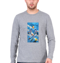 Load image into Gallery viewer, Erling Haaland Full Sleeves T-Shirt for Men-Grey Melange-Ektarfa.online
