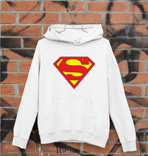 Load image into Gallery viewer, Superman Unisex Hoodie for Men/Women-S(40 Inches)-White-Ektarfa.online
