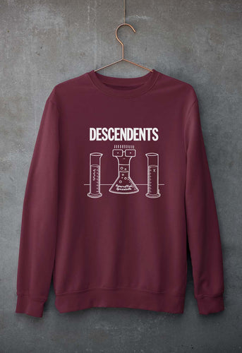 Descendents Unisex Sweatshirt for Men/Women-Maroon-Ektarfa.online