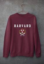 Load image into Gallery viewer, Harvard Unisex Sweatshirt for Men/Women-S(40 Inches)-Maroon-Ektarfa.online
