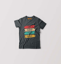 Load image into Gallery viewer, Fishing Kids T-Shirt for Boy/Girl-Steal Grey-Ektarfa.online
