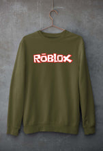 Load image into Gallery viewer, Roblox Unisex Sweatshirt for Men/Women-S(40 Inches)-Olive Green-Ektarfa.online

