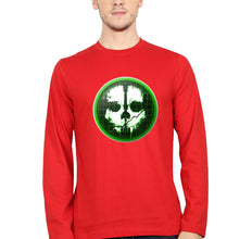 Load image into Gallery viewer, Call of Duty (COD) Full Sleeves T-Shirt for Men-Red-Ektarfa.online

