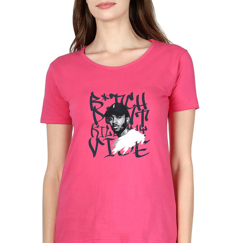 Kendrick Lamar T-Shirt for Women-Pink-Ektarfa.online