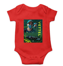 Load image into Gallery viewer, Sebastian Vettel F1 Kids Romper For Baby Boy/Girl-0-5 Months(18 Inches)-Red-Ektarfa.online
