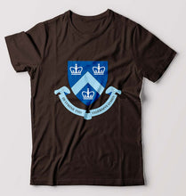 Load image into Gallery viewer, Columbia University T-Shirt for Men-Coffee Brown-Ektarfa.online
