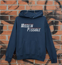 Load image into Gallery viewer, Mission Possible Unisex Hoodie for Men/Women-Navy Blue-Ektarfa.online

