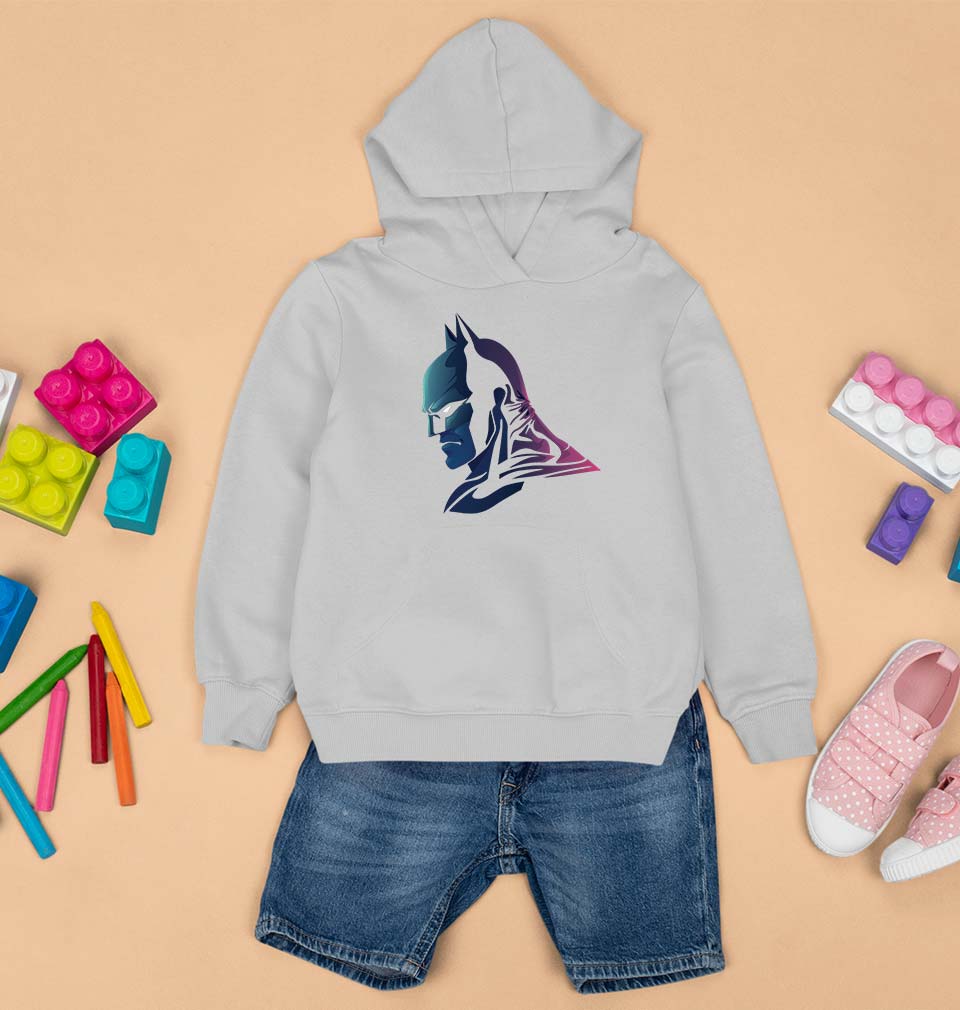 Batman Superhero Kids Hoodie for Boy/Girl-Grey-Ektarfa.online