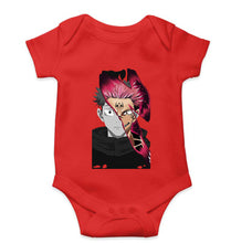 Load image into Gallery viewer, Sukuna Anime Kids Romper For Baby Boy/Girl-0-5 Months(18 Inches)-Red-Ektarfa.online
