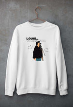 Load image into Gallery viewer, Louis Tomlinson Unisex Sweatshirt for Men/Women-S(40 Inches)-White-Ektarfa.online
