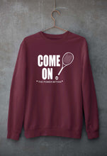 Load image into Gallery viewer, Tennis Unisex Sweatshirt for Men/Women-Maroon-Ektarfa.online
