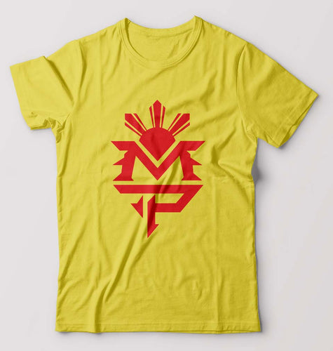 MP Manny Paquiao Pacman T-Shirt for Men-Yellow-Ektarfa.online