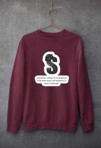 Jughead Jones Riverdale Unisex Sweatshirt for Men/Women-Maroon-Ektarfa.online