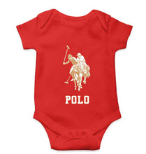 Load image into Gallery viewer, Polo Kids Romper For Baby Boy/Girl-0-5 Months(18 Inches)-Red-Ektarfa.online
