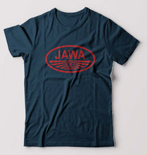 Load image into Gallery viewer, Jawa T-Shirt for Men-S(38 Inches)-Petrol blue-Ektarfa.online
