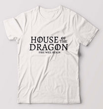 Load image into Gallery viewer, House of the Dragon (GOT) T-Shirt for Men-White-Ektarfa.online
