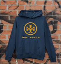 Load image into Gallery viewer, Tory Burch Unisex Hoodie for Men/Women-S(40 Inches)-Navy Blue-Ektarfa.online
