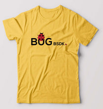 Load image into Gallery viewer, Bug Bsdk T-Shirt for Men-Golden Yellow-Ektarfa.online
