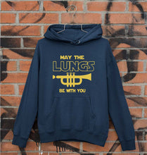 Load image into Gallery viewer, Trumpet Unisex Hoodie for Men/Women-Navy Blue-Ektarfa.online
