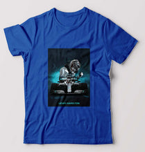 Load image into Gallery viewer, Lewis Hamilton F1 T-Shirt for Men-S(38 Inches)-Royal Blue-Ektarfa.online
