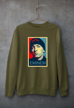 Load image into Gallery viewer, EMINEM Unisex Sweatshirt for Men/Women-S(40 Inches)-Olive Green-Ektarfa.online
