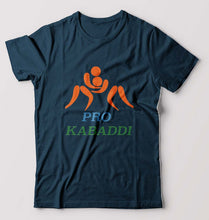 Load image into Gallery viewer, Kadaddi T-Shirt for Men-Petrol Blue-Ektarfa.online
