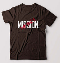 Load image into Gallery viewer, Mission Impossible (MI) T-Shirt for Men-Coffee Brown-Ektarfa.online

