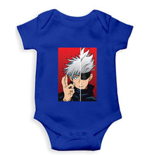 Load image into Gallery viewer, Sukuna Anime Kids Romper For Baby Boy/Girl-0-5 Months(18 Inches)-Royal Blue-Ektarfa.online
