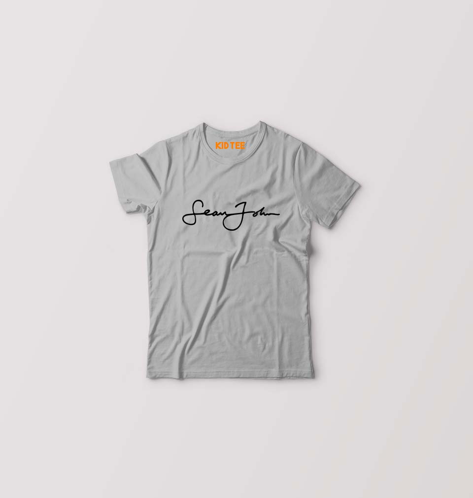 Sean John Kids T-Shirt for Boy/Girl-Grey-Ektarfa.online