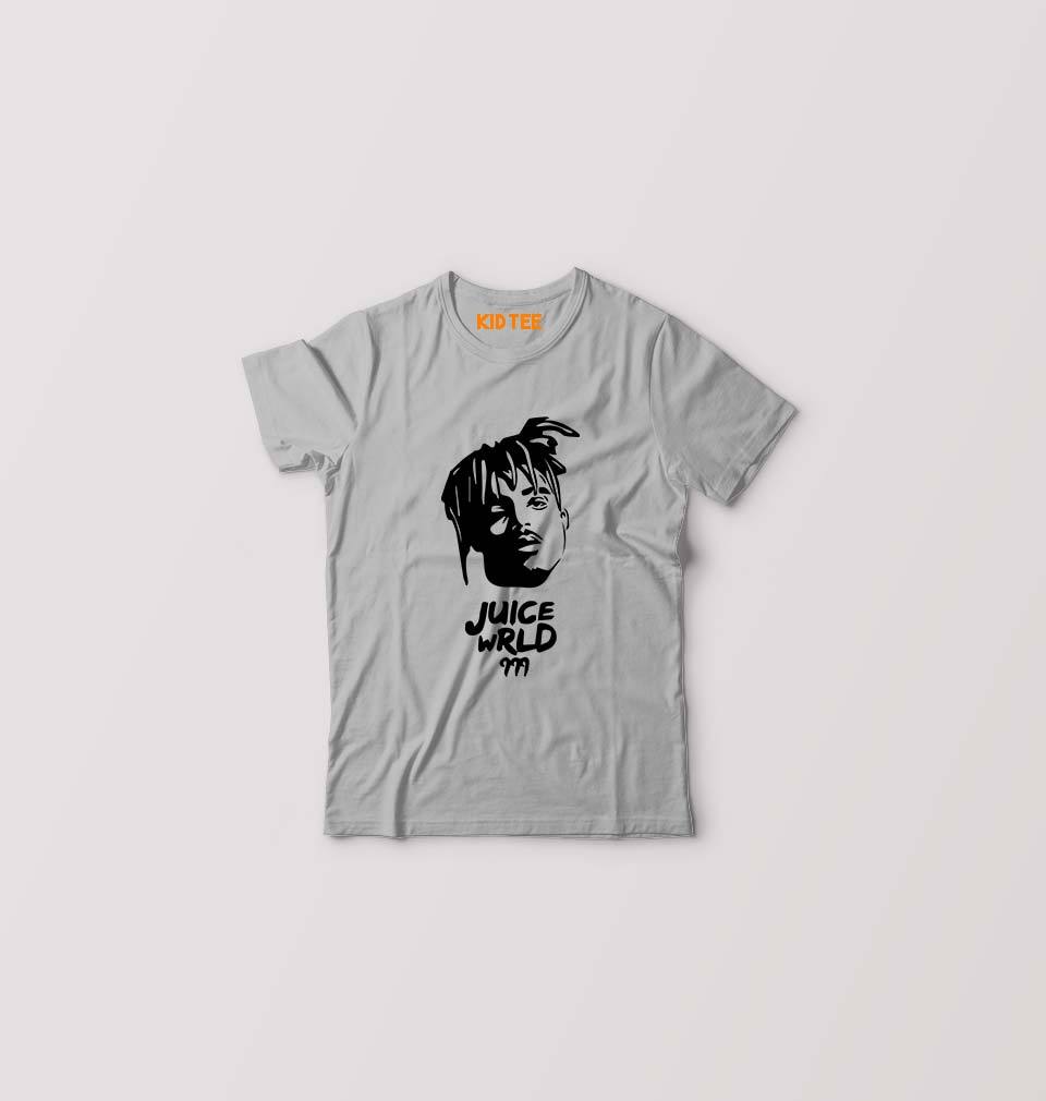 Juice WRLD Kids T-Shirt for Boy/Girl-0-1 Year(20 Inches)-Grey-Ektarfa.online