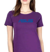 Load image into Gallery viewer, Asus T-Shirt for Women-XS(32 Inches)-Purple-Ektarfa.online
