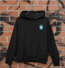 Load image into Gallery viewer, Brazil Football Unisex Hoodie for Men/Women-S(40 Inches)-Black-Ektarfa.online
