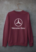 Load image into Gallery viewer, Mercedes Benz Unisex Sweatshirt for Men/Women-S(40 Inches)-Maroon-Ektarfa.online
