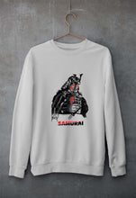 Load image into Gallery viewer, Samurai Unisex Sweatshirt for Men/Women-S(40 Inches)-Grey Melange-Ektarfa.online
