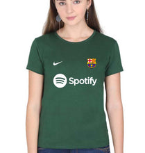 Load image into Gallery viewer, Barcelona 2022-23 T-Shirt for Women-Dark Green-Ektarfa.online
