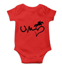 Load image into Gallery viewer, Horse Riding Kids Romper For Baby Boy/Girl-0-5 Months(18 Inches)-Red-Ektarfa.online
