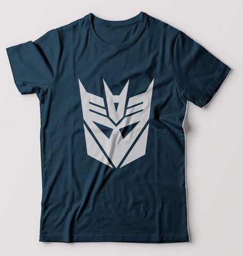 Decepticon Transformers T-Shirt for Men-Petrol Blue-Ektarfa.online
