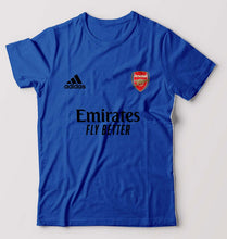 Load image into Gallery viewer, Arsenal 2021-22 T-Shirt for Men-S(38 Inches)-Royal Blue-Ektarfa.online
