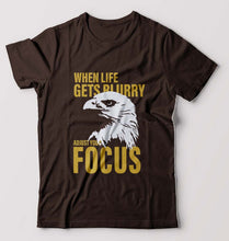 Load image into Gallery viewer, Eagle T-Shirt for Men-Coffee Brown-Ektarfa.online
