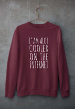 Load image into Gallery viewer, Internet Unisex Sweatshirt for Men/Women-Maroon-Ektarfa.online
