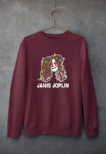 Load image into Gallery viewer, Janis Joplin Unisex Sweatshirt for Men/Women-Maroon-Ektarfa.online

