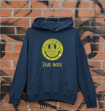Load image into Gallery viewer, Dead Inside Emoji Unisex Hoodie for Men/Women-Navy Blue-Ektarfa.online
