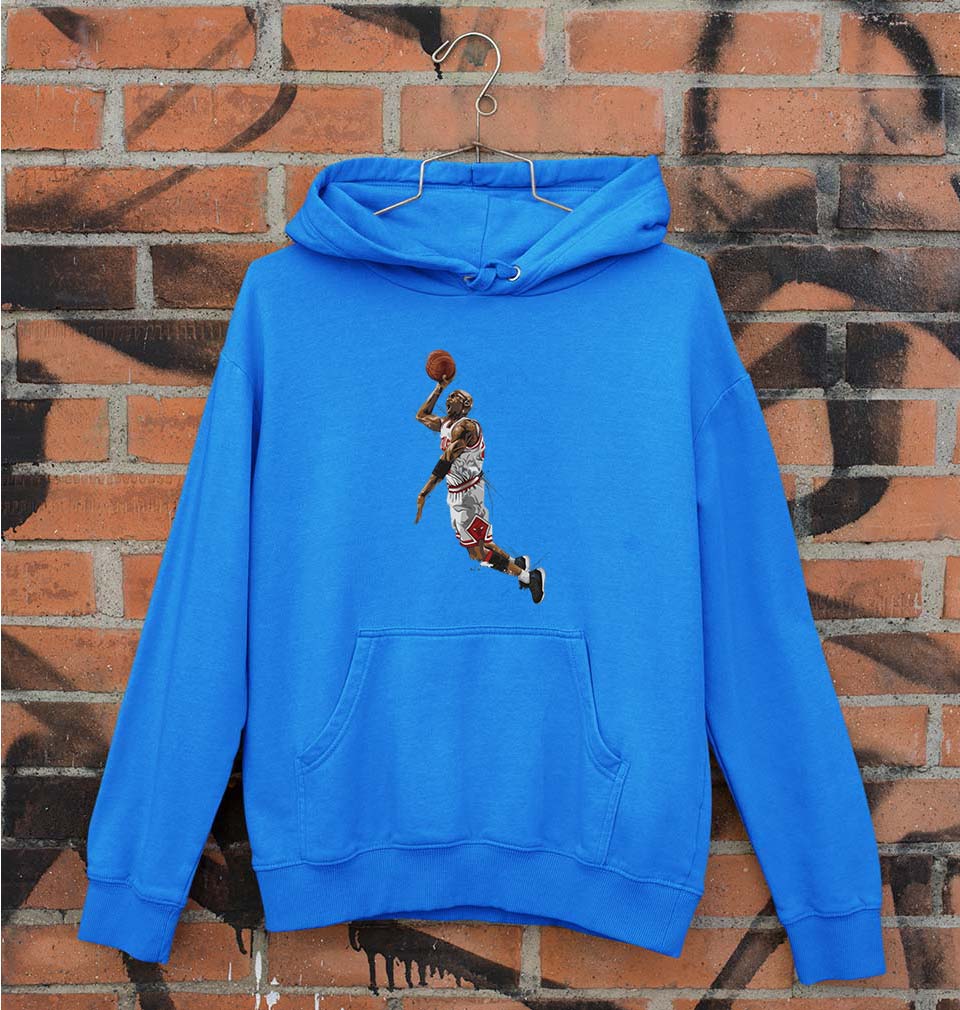 Michael Jordan Unisex Hoodie for Men/Women-Royal Blue-Ektarfa.online