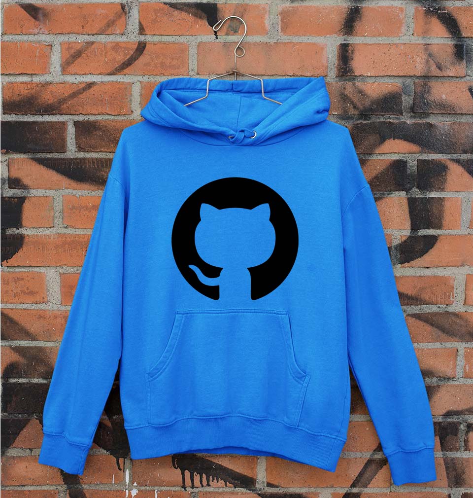 GitHub Unisex Hoodie for Men/Women-Royal Blue-Ektarfa.online