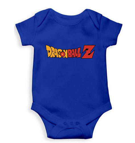 Dragon Ball Z Kids Romper For Baby Boy/Girl-0-5 Months(18 Inches)-Royal Blue-Ektarfa.online