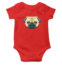 Load image into Gallery viewer, TRIANGLE_DOG Kids Romper For Baby Boy/Girl-0-5 Months(18 Inches)-RED-Ektarfa.online
