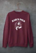 Load image into Gallery viewer, Marco Polo Unisex Sweatshirt for Men/Women-Maroon-Ektarfa.online
