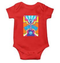 Load image into Gallery viewer, Psychedelic Kids Romper Kids Romper For Baby Boy/Girl-0-5 Months(18 Inches)-RED-Ektarfa.online
