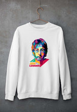 Load image into Gallery viewer, John Lennon Unisex Sweatshirt for Men/Women-White-Ektarfa.online
